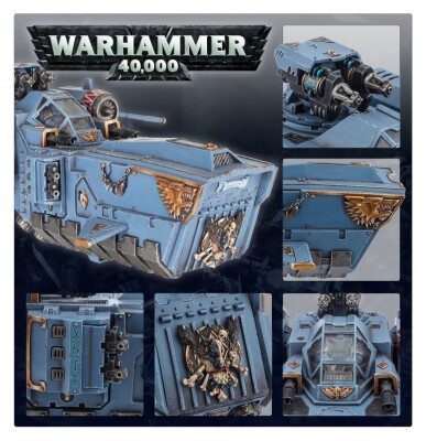 SPACE WOLVES: STORMFANG GUNSHIP детальное изображение Космические Волки Космические Десантники