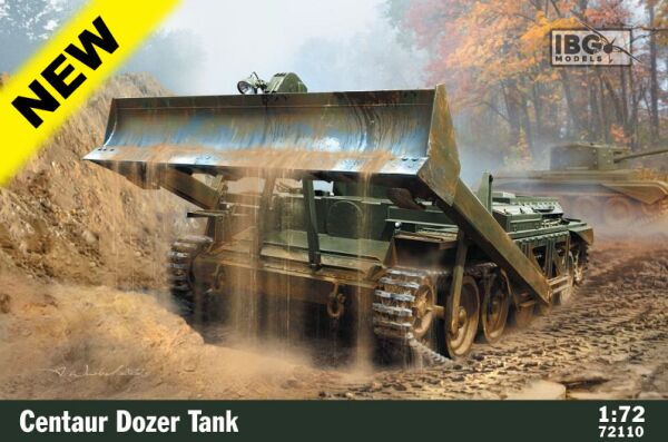 Збірна модель бульдозерного танка &quot;Кентавр&quot; детальное изображение Бронетехника 1/72 Бронетехника
