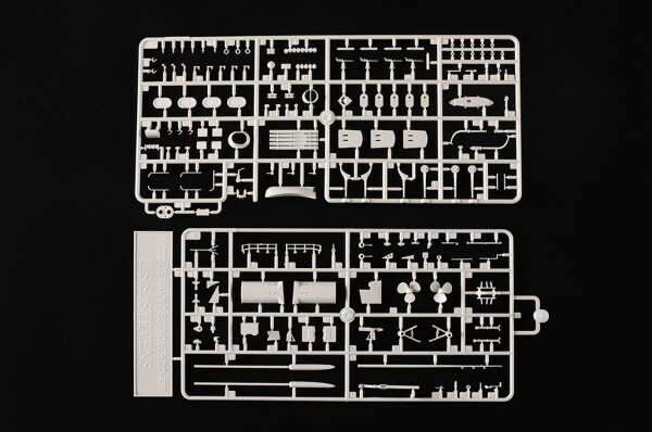 Збірна модель 1/200 Есмінець ВМС США "Стівенс" (DD-479) Trumpeter 03722 детальное изображение Флот 1/200 Флот