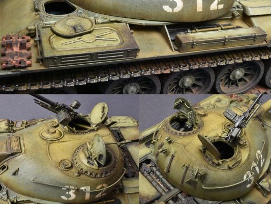 T-54A с Интерьером детальное изображение Бронетехника 1/35 Бронетехника