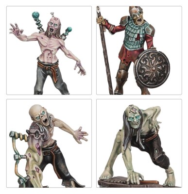 Игровой набор - WARHAMMER UNDERWORLDS: MORBID MINIONS детальное изображение Warhammer Underworlds WARHAMMER Age of Sigmar