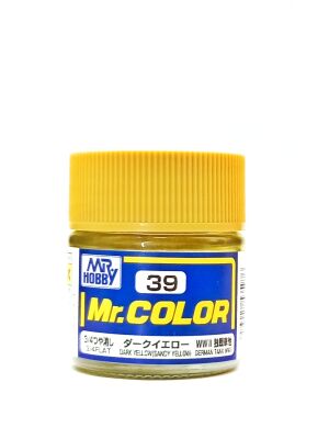 Dark Yellow/Sandy Yellow flat, Mr. Color solvent-based paint 10 ml / Темно-жовтий пісок детальное изображение Нитрокраски Краски