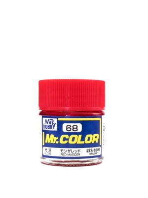  Red Madder gloss, Mr. Color solvent-based paint 10 ml / Красный Крапп глянцевый детальное изображение Нитрокраски Краски