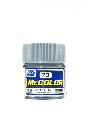 Aircraft Gray gloss, Mr. Color solvent-based paint 10 ml / Авіаційний сірий глянсовий детальное изображение Нитрокраски Краски