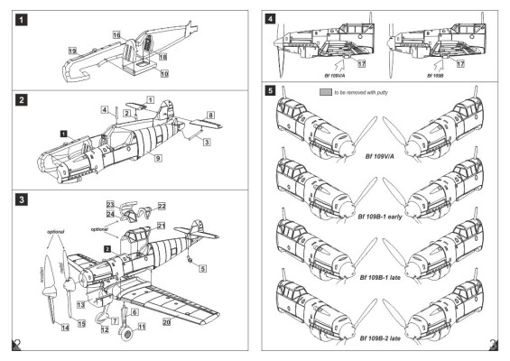 Сборная модель 1/144 Немецкий истребитель Мессершмитт Bf 109A/B Armory Models Group 14104 детальное изображение Самолеты 1/144 Самолеты