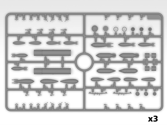 Збірна модель 1/48 Британський бомбардувальник HP.52 Hampden B.Mk.I ICM 48352 детальное изображение Самолеты 1/48 Самолеты