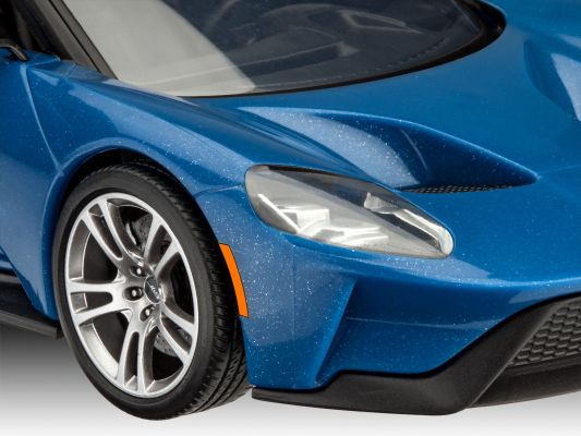 Cреднемоторный спортивный автомобиль / Ford GT 2017 (easy click) детальное изображение Автомобили 1/24 Автомобили