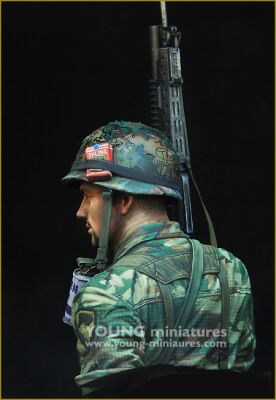 Погруддя. 1-а кавалерійська дивізія США, В'єтнам, 1970 детальное изображение Фигуры 1/10 Фигуры