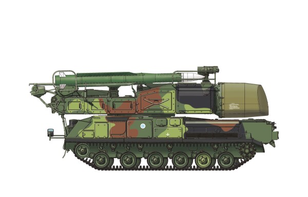 Збірна модель 1/35 Зенітний ракетний комплекс 9К37М1 Бук Meng SS-014 детальное изображение Зенитно ракетный комплекс Военная техника