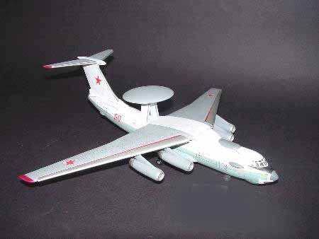 Scale model 1/144 Airplane Ilyushin A-50 Trumpeter 03903 детальное изображение Самолеты 1/144 Самолеты