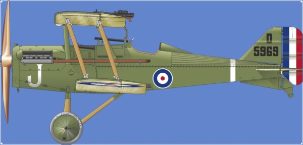 Scale model 1/48 British biplane fighter SE.5a Hispano Suiza Eduard 82132 детальное изображение Самолеты 1/48 Самолеты