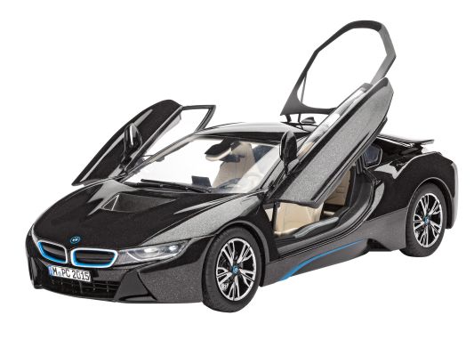 Гібридний суперкар BMW i8 детальное изображение Автомобили 1/24 Автомобили