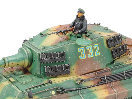 Сборная модель 1/35 немецкий танк Королевский Тигр Тамия 35164 детальное изображение Бронетехника 1/35 Бронетехника