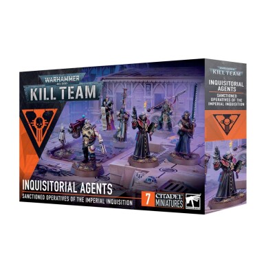 Игровой набор Warhammer 40000 - KILL TEAM: INQUISITORIAL AGENTS детальное изображение Kill Team WARHAMMER 40,000