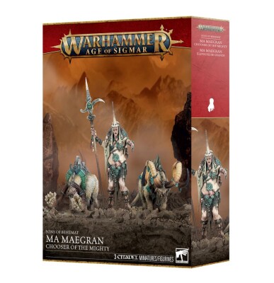 Игровой набор Warhammer AGE OF SIGMAR - SONS OF BEHEMAT - MA MAEGRAN CHOOSER OF THE MIGHTY детальное изображение Сыны Бехемата Разрушение