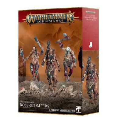 Игровой набор Warhammer AGE OF SIGMAR - SONS OF BEHEMAT - BOSS-STOMPERS детальное изображение Сыны Бехемата Разрушение