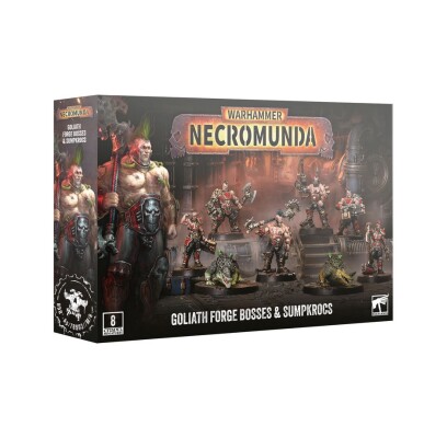 Игровой набор Warhammer - NECROMUNDA: GOLIATH FORGE BOSSES &amp; SUMPKROCS детальное изображение Necromunda WARHAMMER 40,000