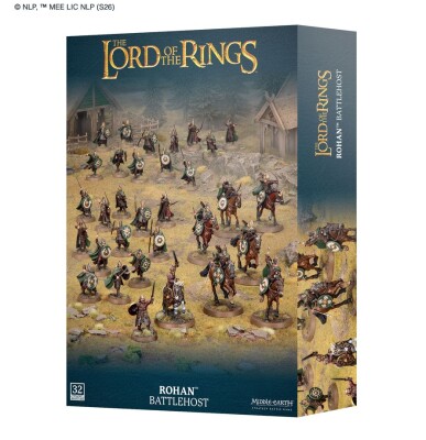 Ігровий набір LORD OF THE RINGS. MIDDLE-EARTH SBG: ROHAN BATTLEHOST детальное изображение The Lord of the Rings 
