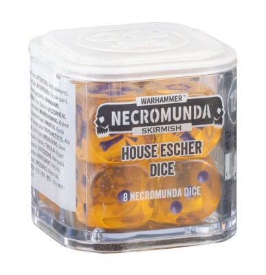 Игровые кубы Warhammer NECROMUNDA: HOUSE ESCHER DICE детальное изображение Кубы WARHAMMER 40,000