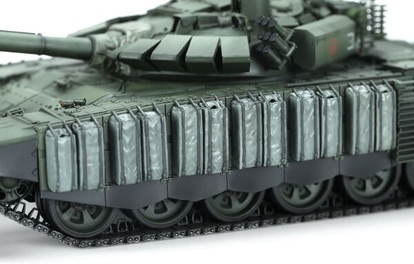 Сборная модель 1/35 танк Т-72Б3М с системой разминирования КМТ-8 Менг TS-053 детальное изображение Бронетехника 1/35 Бронетехника