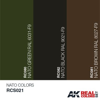 NATO COLORS SET / ЦВЕТА НАТО детальное изображение Наборы красок Краски