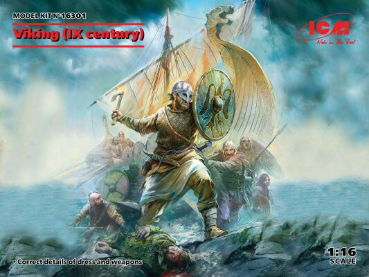 Viking (IX century) - Викинг  детальное изображение Фигуры 1/16 Фигуры