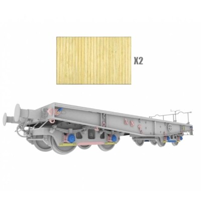 Збірна модель 1/35 Платформений вагон Rlmmp 700 (1952-1991)  (з фототравленням) T-Model TK3508-SP детальное изображение Железная дорога 1/35 Железная дорога