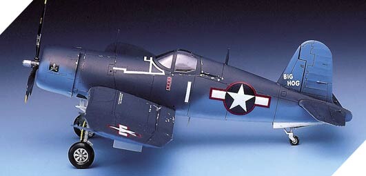 Збірна модель 1/72 Літак F4U-1 Corsair Academy 12457 детальное изображение Самолеты 1/72 Самолеты