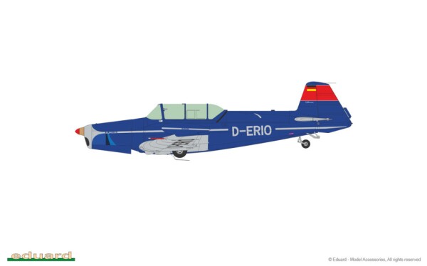 Scale model 1/48 Airplane Zlin Z-326/C-305 Trener Master Eduard 82183 детальное изображение Самолеты 1/48 Самолеты