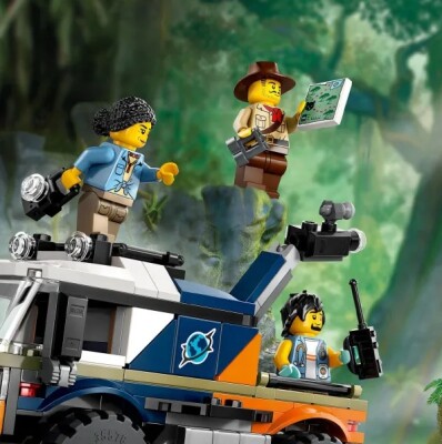 Конструктор LEGO City позашляховик для дослідження джунглів 60426 детальное изображение City Lego