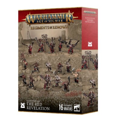 Warhammer AGE OF SIGMAR: BLADES OF KHORNE - THE RED REVELATION Game Set детальное изображение Кхорниты Хаос