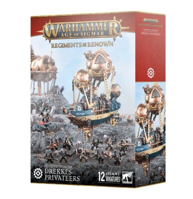 Warhammer AGE OF SIGMAR SPEARHEAD: KHARADRON OVERLORDS - DREKKI'S PRIVATEERS Game Set детальное изображение Харадронские Владыки Порядок