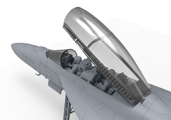 Збірна модель1/35 Американський винищувач F/A-18F Super Hornet Meng LS-013 детальное изображение Самолеты 1/48 Самолеты