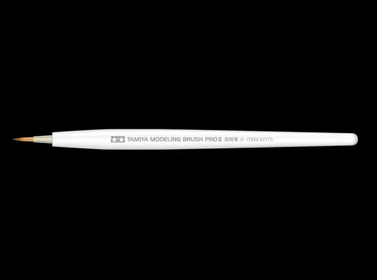 Тонка кисть PRO II (Pointed Brush Small) Tamiya 87175 детальное изображение Кисти Инструменты