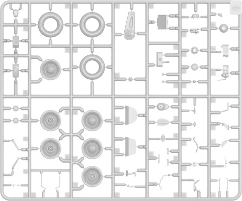 Сборная модель 1/35 Фургон Tempo A400 Miniart 38053 детальное изображение Автомобили 1/35 Автомобили