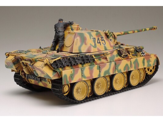 Збірна модель 1/35 Pz.Kpfw Танк. Panther Ausf. D Tamiya 35345 детальное изображение Бронетехника 1/35 Бронетехника