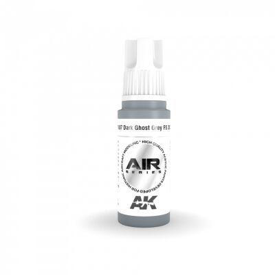 Acrylic paint Dark Ghost Gray (FS36320) AIR AK-interactive AK11887 детальное изображение AIR Series AK 3rd Generation