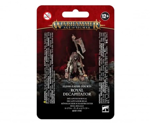 AGE OF SIGMAR: FLESH-EATER COURTS - ROYAL DECAPITATOR детальное изображение FLESH-EATER COURTS / Пожиратели Плоти  GRAND ALLIANCE DEATH