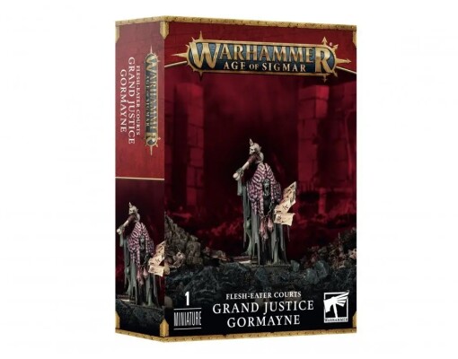 AGE OF SIGMAR: FLESH-EATER COURTS - GRAND JUSTICE GORMAYNE детальное изображение FLESH-EATER COURTS / Пожиратели Плоти  GRAND ALLIANCE DEATH