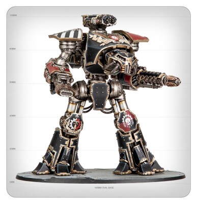 Ігровий набір Warhammer 40000 – HORUS HERESY: LEGIONS IMPERIALIS – MECHANICUM: REAVER TITAN GRAV/OBL &amp; VOLK/ANNH детальное изображение Ересь Хоруса WARHAMMER 40,000