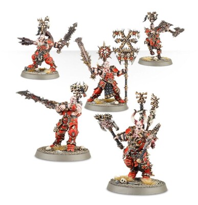 Warhammer AGE OF SIGMAR: BLADES OF KHORNE - THE RED REVELATION Game Set детальное изображение Кхорниты Хаос