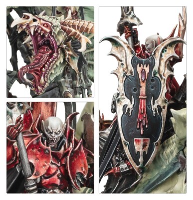 Ігровий набір AGE OF SIGMAR: SOULBLIGHT GRAVELORDS - PRINCE VHORDRAI LORD/CRIMSON KEEP детальное изображение Владыки Душегубства Смерть