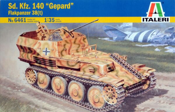 Sd.Kfz.140 &quot;Gepard&quot;Flakpanzer 38(t) детальное изображение Бронетехника 1/35 Бронетехника
