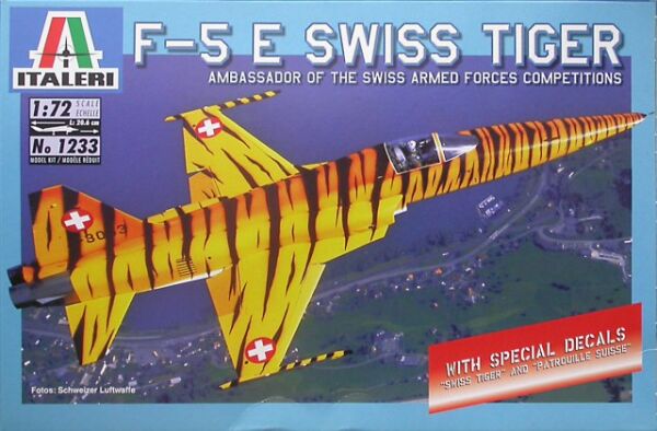 F-5E Swiss Tiger детальное изображение Самолеты 1/72 Самолеты