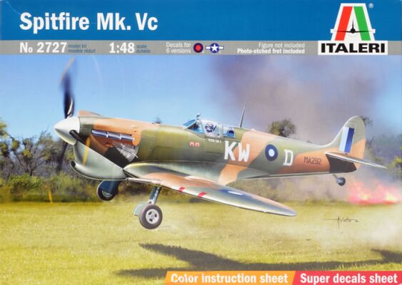 Spitfire Mk.Vc детальное изображение Самолеты 1/48 Самолеты