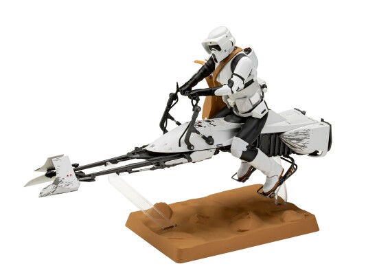 Збірна модель 1/12 Speeder Bike: The Mandalorian Revell 06786 детальное изображение Star Wars Космос