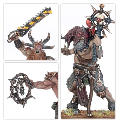 Ігровий набір Warhammer 40000 - CHAOS SPACE MARINES: FELLGOR BEASTMEN детальное изображение Космический Десант Хаоса Армии Хаоса