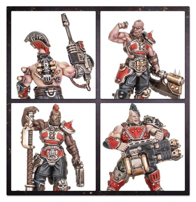Игровой набор Warhammer - NECROMUNDA: GOLIATH FORGE BOSSES &amp; SUMPKROCS детальное изображение Necromunda WARHAMMER 40,000