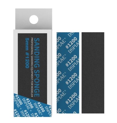 Sanding sponge 5 mm #1200 (5 pcs.) DSPIAE SS5-1200 детальное изображение Наждачная бумага Инструменты