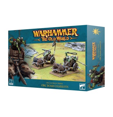 OLD WORLD ORC &amp; GOBLIN TRIBES: ORC BOAR CHARIOTS детальное изображение THE OLD WORLD WARHAMMER Age of Sigmar